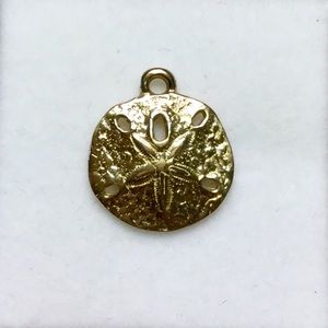 14K James Avery Sand Dollar Charm